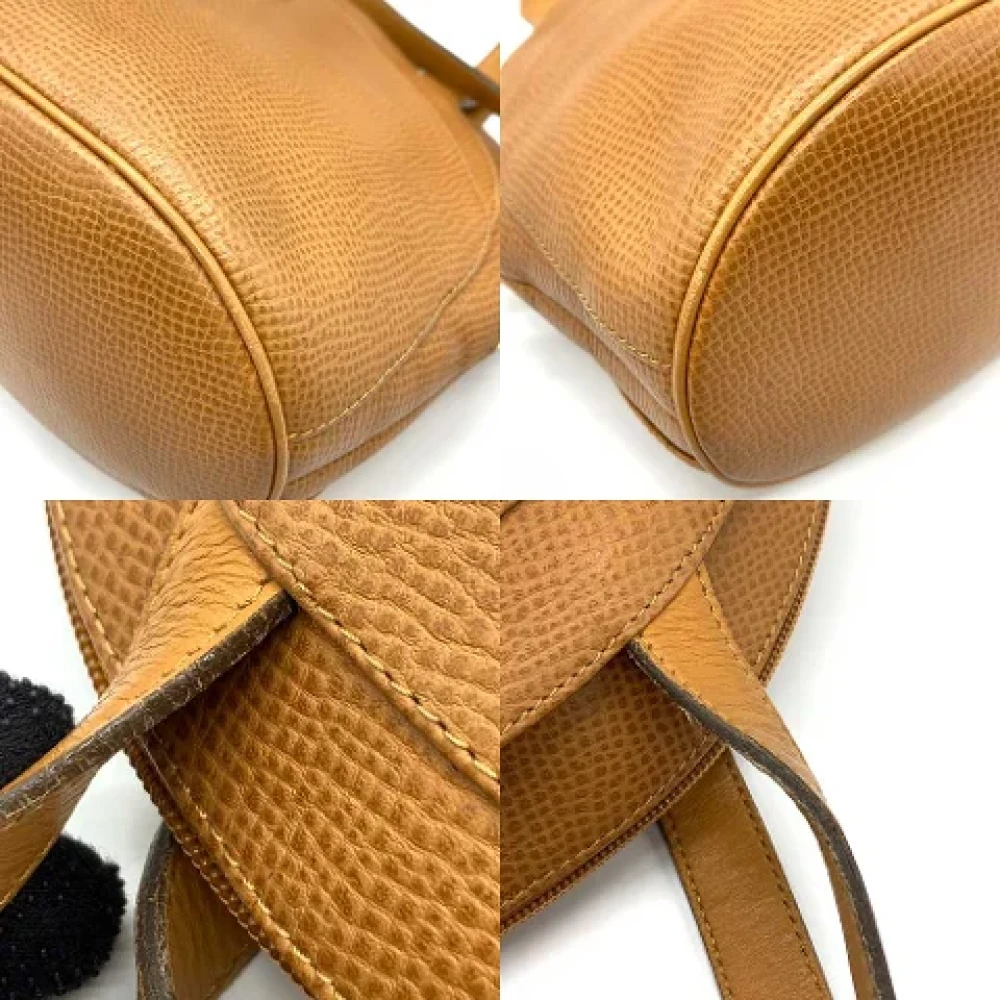 Dior Vintage Pre-owned Leather dior-bags Brown Dames