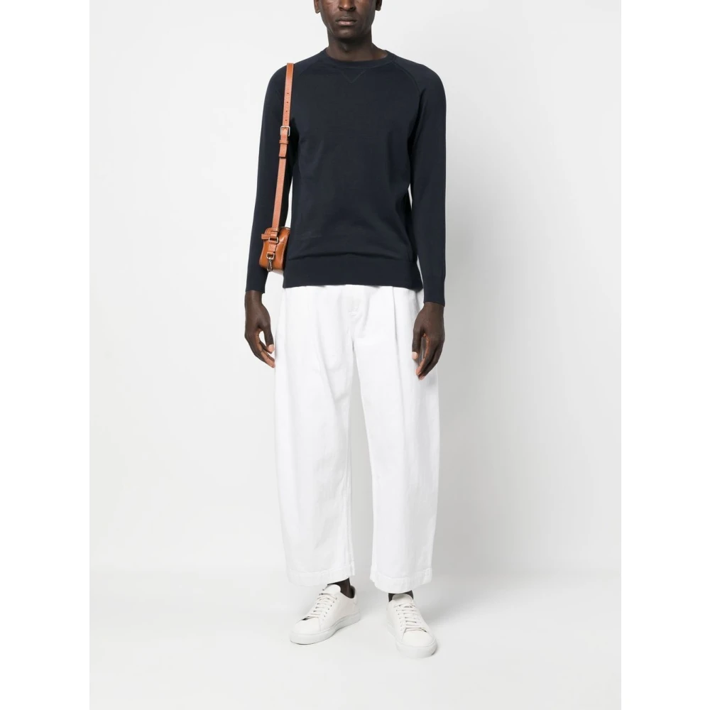 Aspesi Blauwe Sweater Collectie Blue Heren