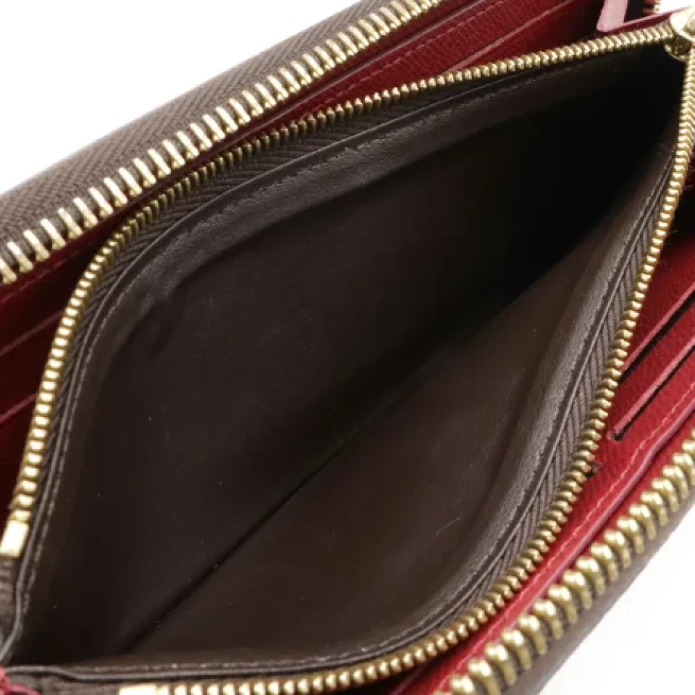 Louis Vuitton Vintage Pre-owned Canvas wallets Brown Dames