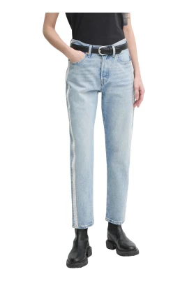 Högmidjade raka jeans