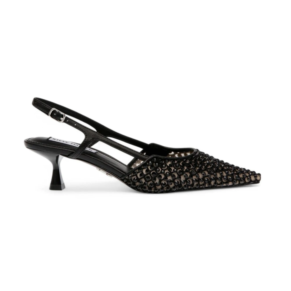 Steve Madden Women's Black Pumps, 4 1/2 Uk, Legaci Slingback Pump