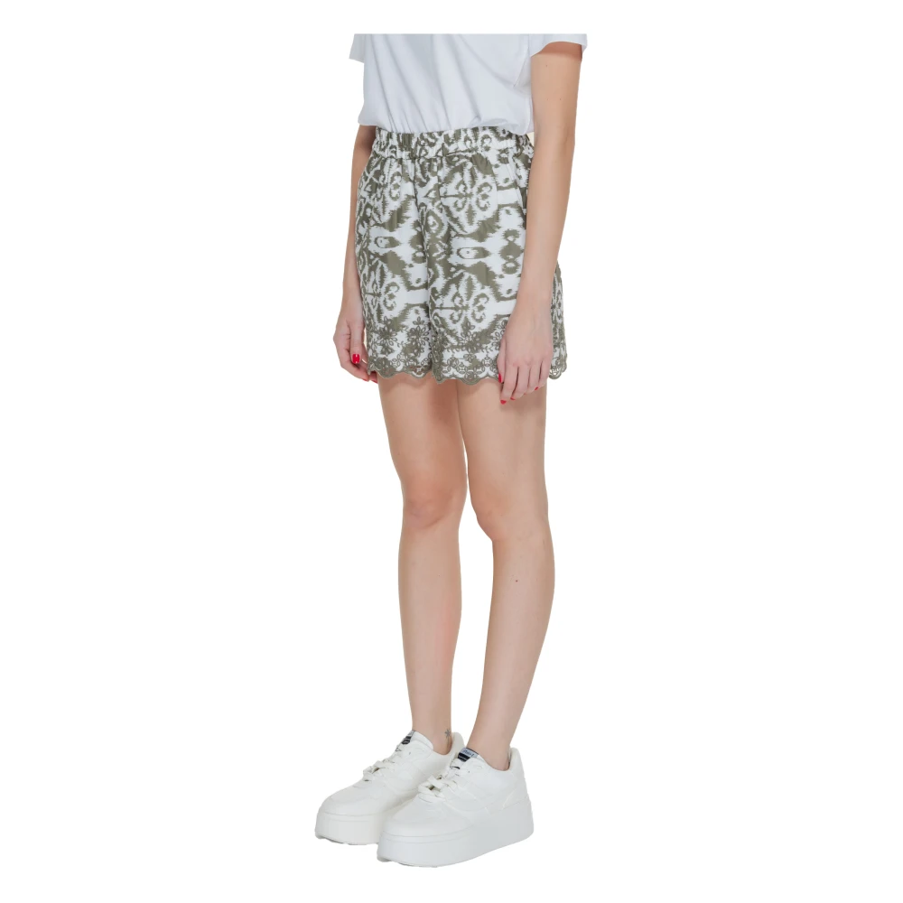Only Zomer Geborduurde Shorts Multicolor Dames