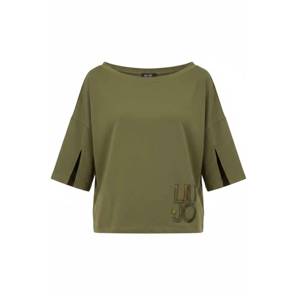 Liu Jo Mujer Verde Camisetas, Talla: S