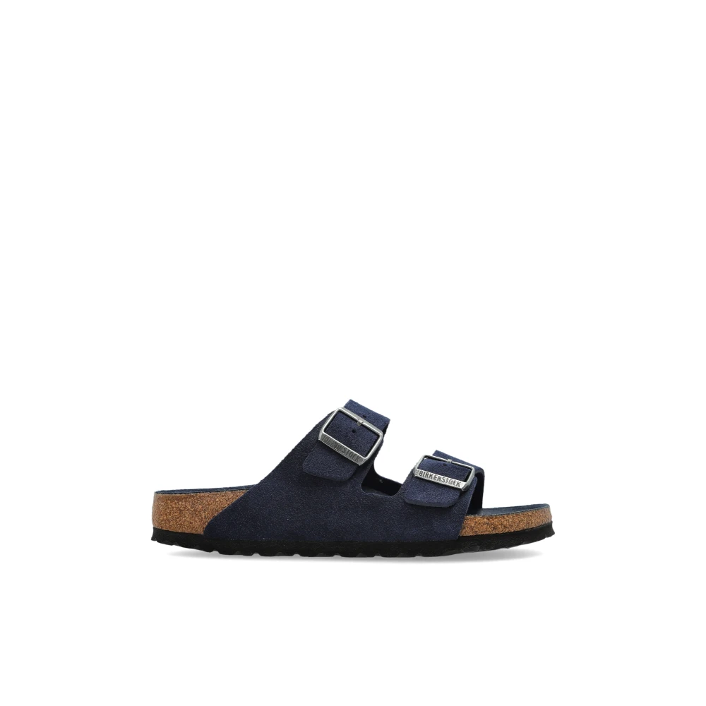Birkenstock Women's Blue Sliders, 9 Uk, Arizona Bs