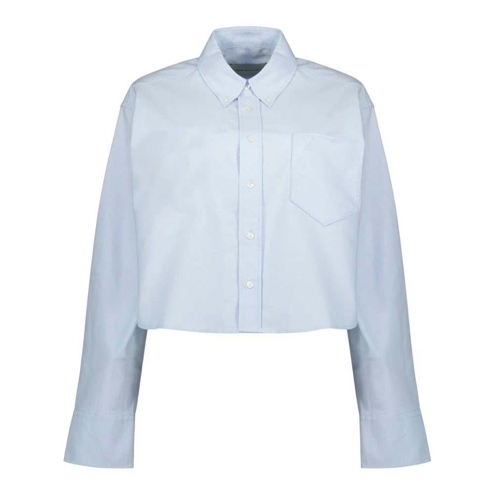 Ami Paris Donna Blu Camicette 2XS, New,