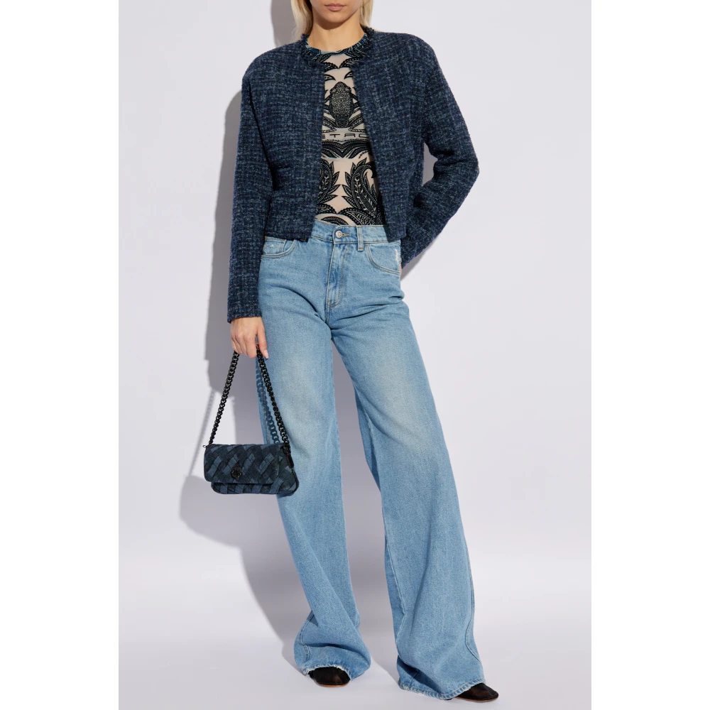 IRO Tweed blazer Baluna Blue Dames