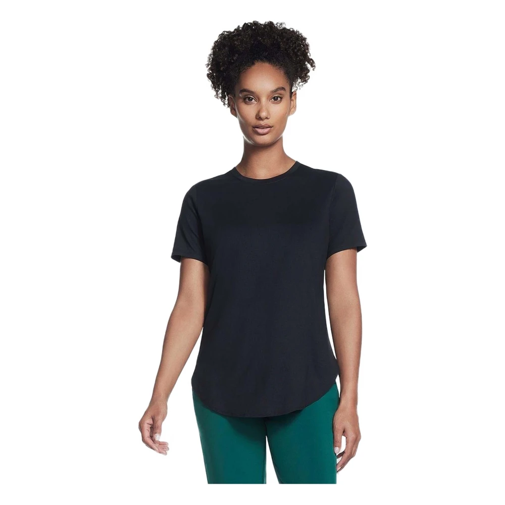 Skechers T-shirt Black Dames