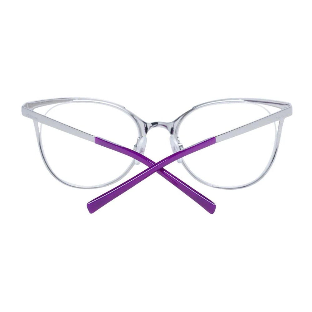 Ana Hickmann Paarse Cat Eye Metalen Optische Frames Purple Dames