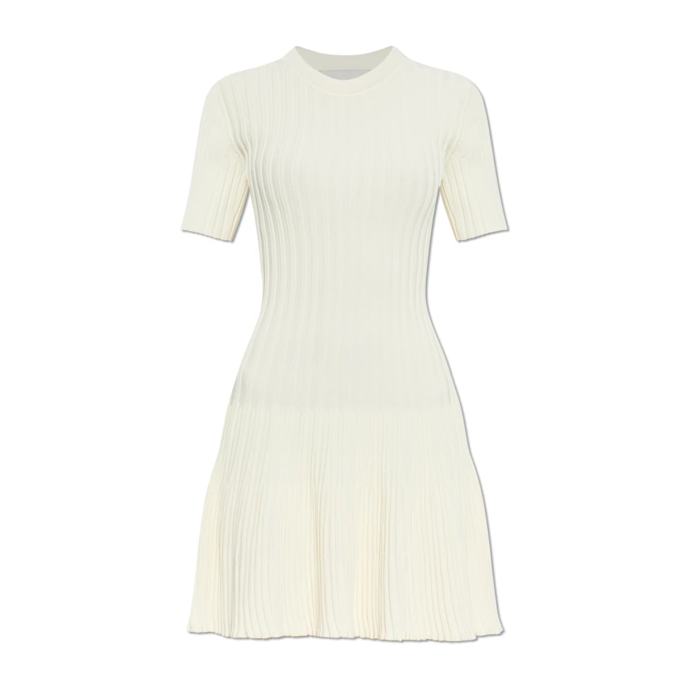 Ami Paris Femme Beige - Dresses > Day Dresses > Knitted Dresses