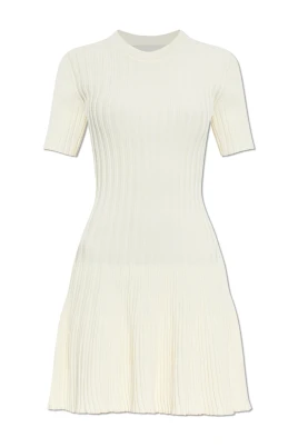 Knit Mini Godet Dress