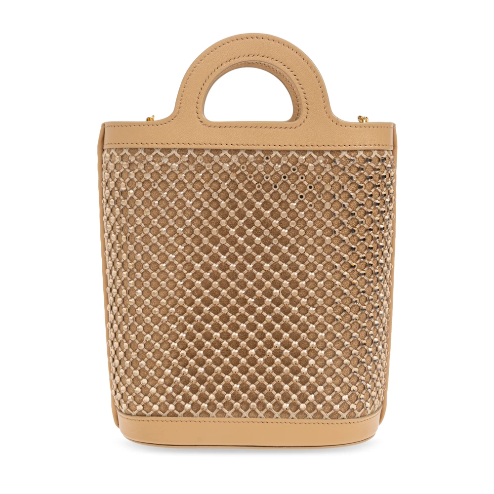Marni Tropicalia Nano handtas Beige Dames