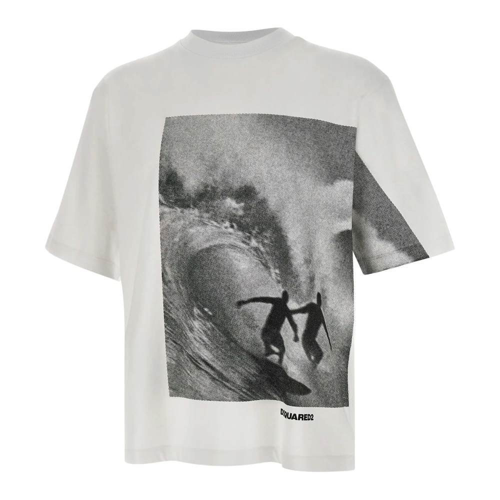 Dsquared2 Wit Stijlvol Shirt White Heren
