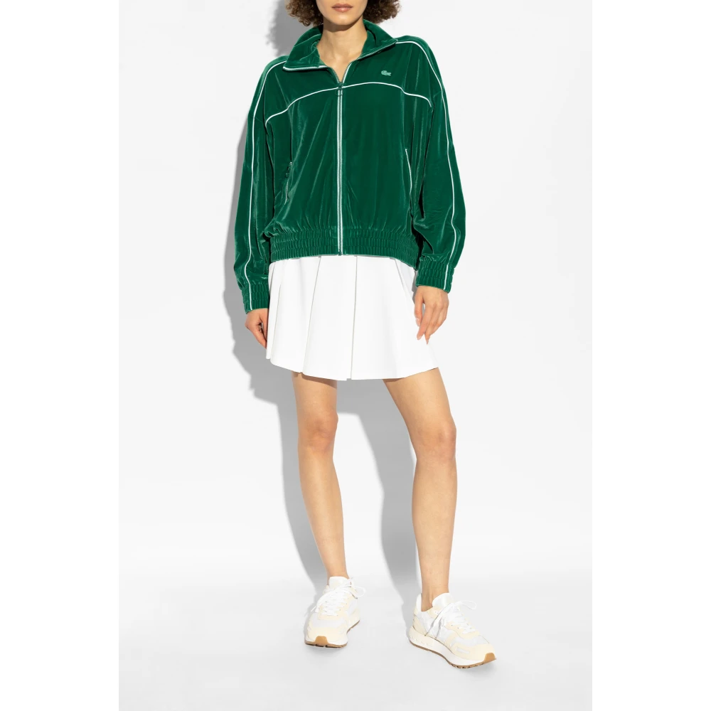 Lacoste Velours sweatshirt Green Dames