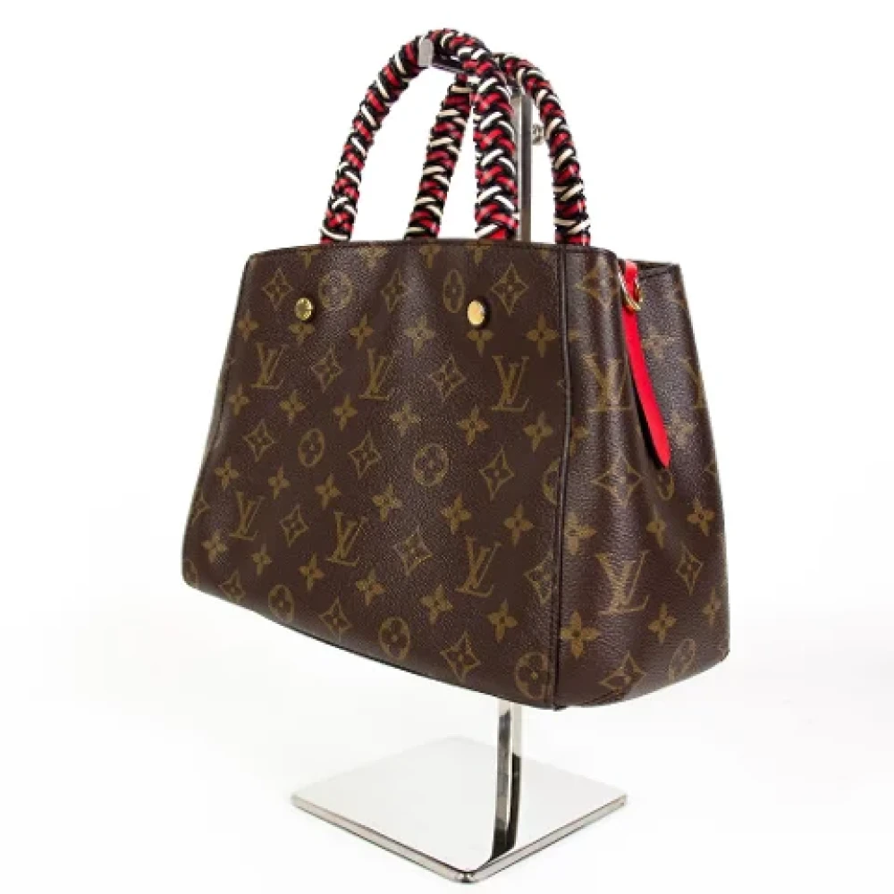 Louis Vuitton Vintage Pre-owned Canvas louis-vuitton-bags Brown Dames