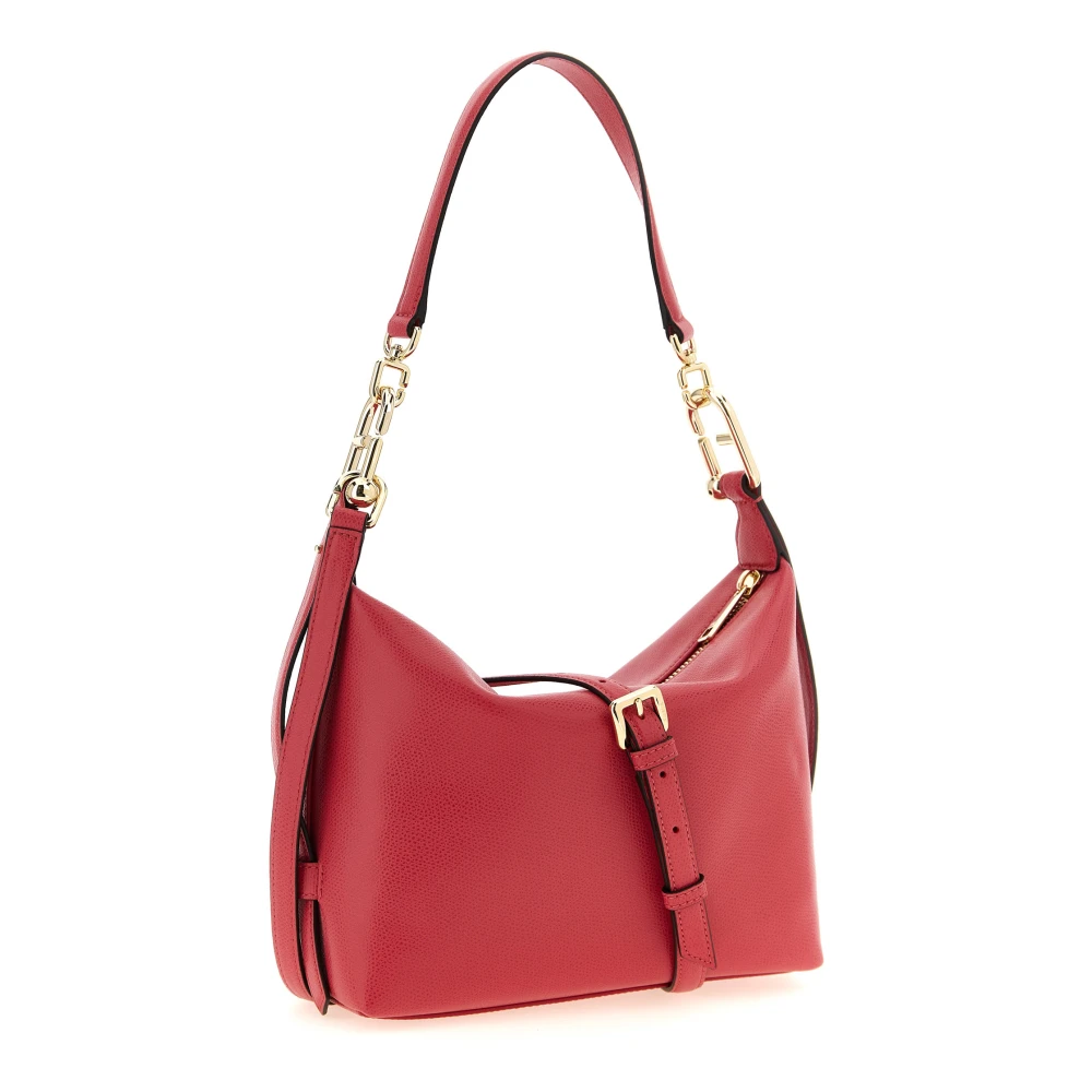 Furla Vrouw Roze Tassen Dames, One Size, Leer, Mini Tonie Schoudertas