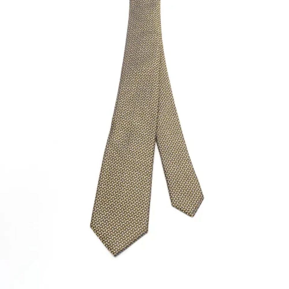 Armani Pre-owned Canvas home-office Yellow Heren