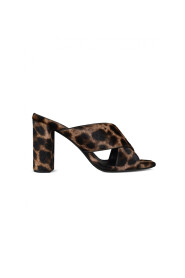 Sandalen met hoge hakken
