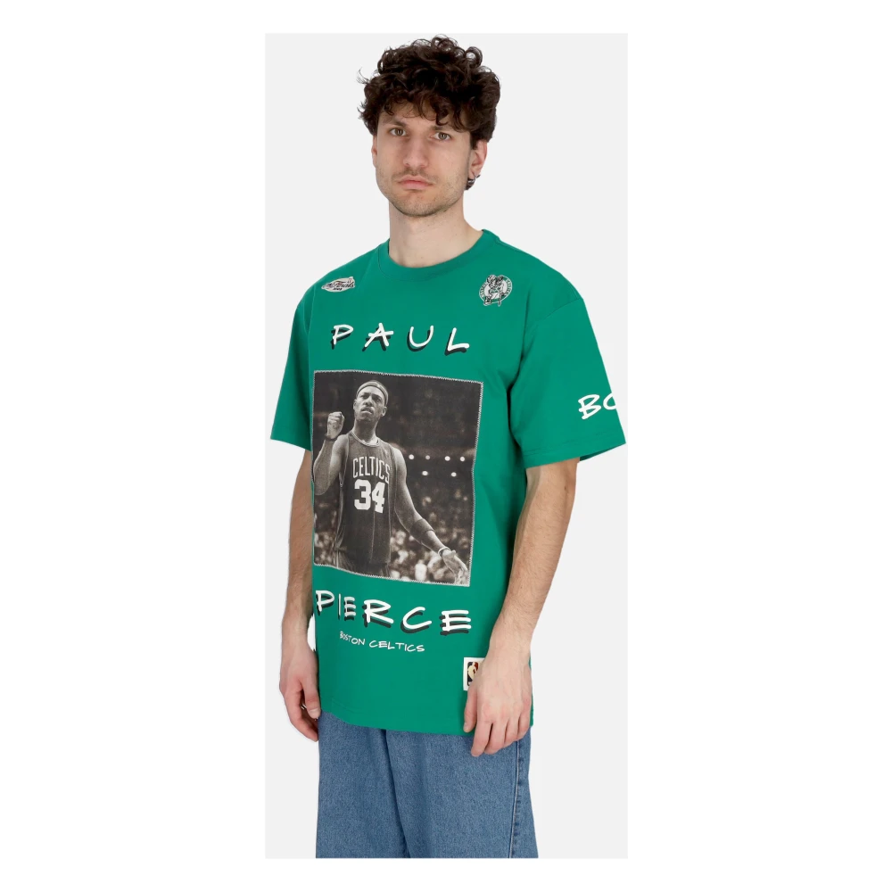 Mitchell & Ness Boston Celtics Vintage Tee Paul Pierce Green Heren