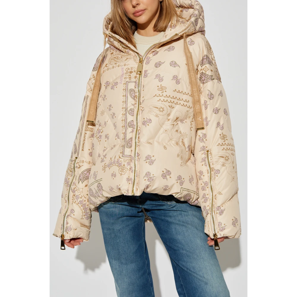 Khrisjoy Donsjack met paisley-print Beige Dames