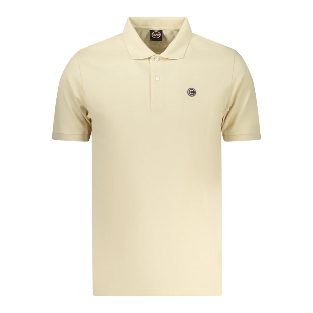 Colmar Mannelijk Beige Polo Shirt Met Korte Mouwen