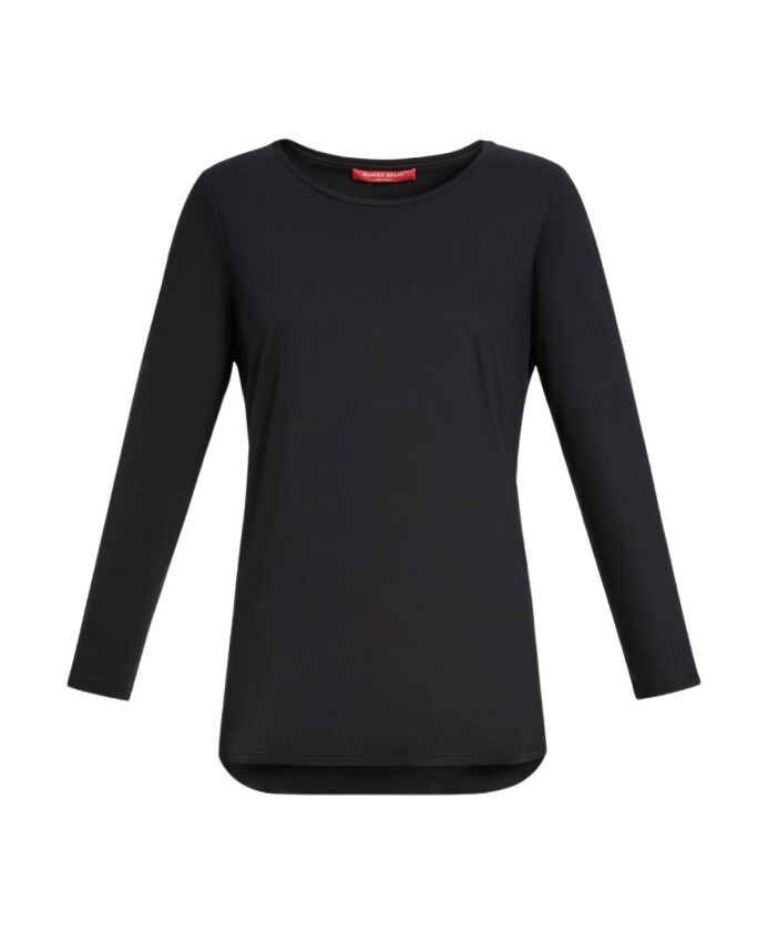elegante-chemisier-noir-en-coton