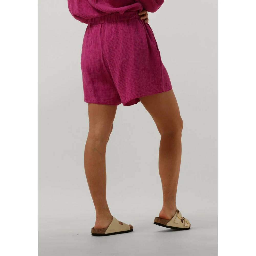 Penn&Ink N.Y Roze Zomer Shorts Pink Dames