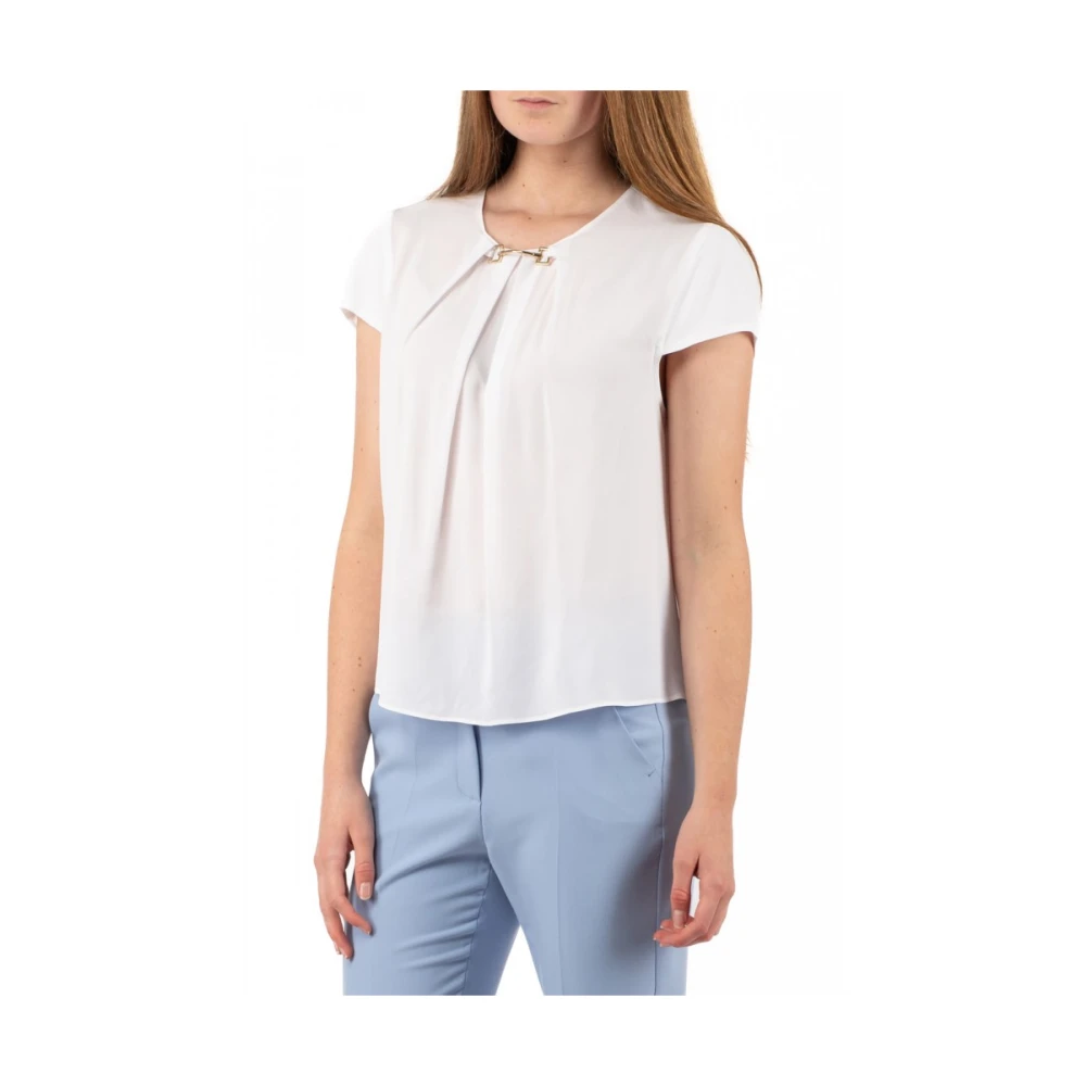 Hanita Elegante Blouse White Dames