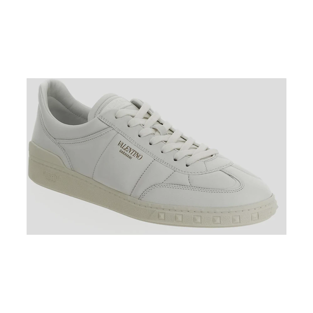 Valentino Garavani Leren Sneaker Upvillage Stijl White Heren