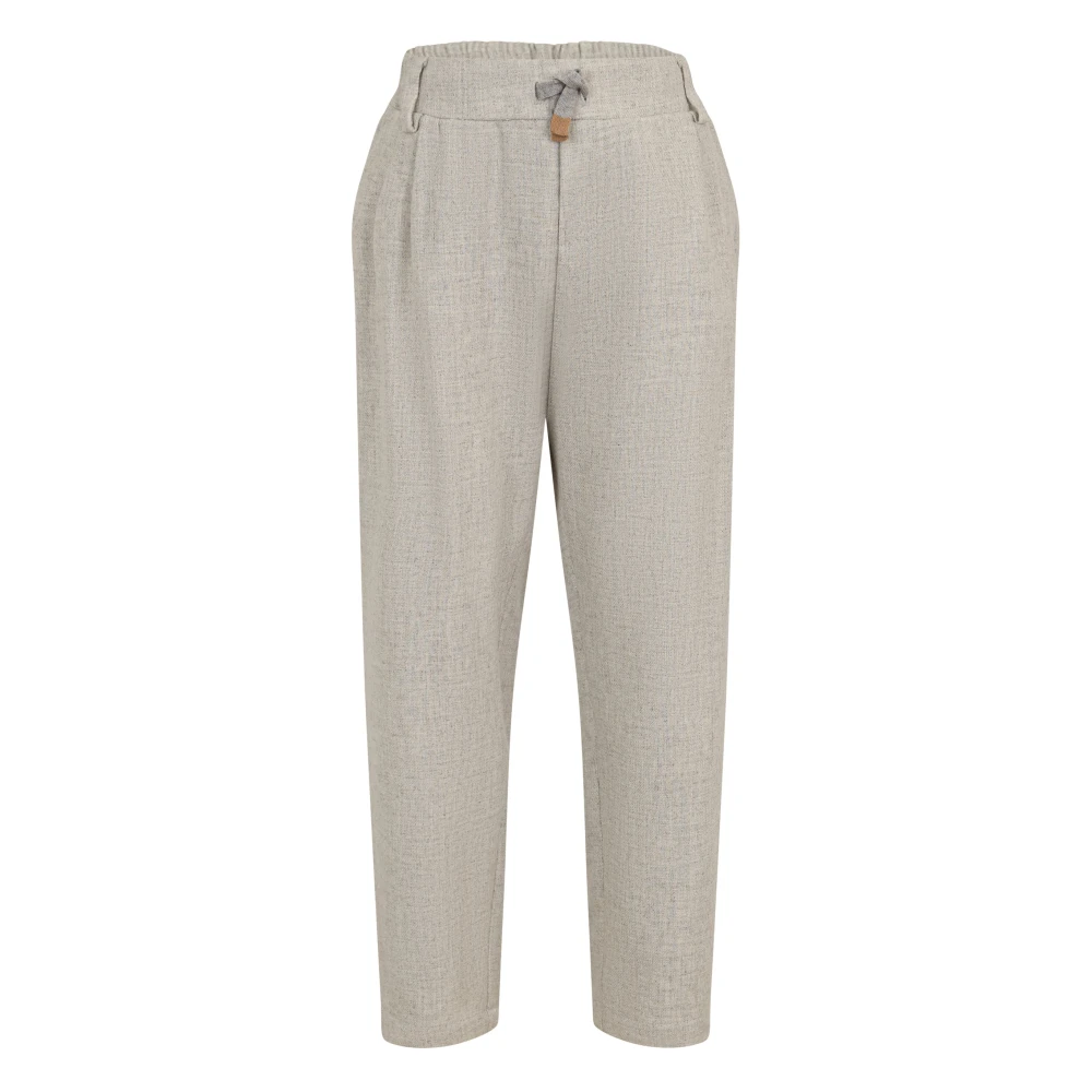 Eleventy Men's Light/Grey Flannel Jogging Pants