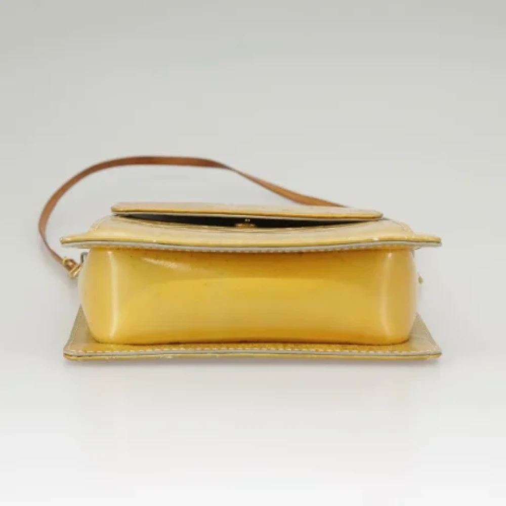 Louis Vuitton Vintage Pre-owned Leather louis-vuitton-bags Yellow Dames