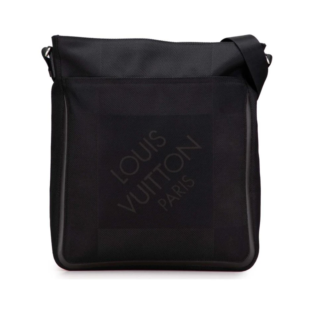 Louis Vuitton Vintage Women's Black Pre-Owned Shoulder Bag