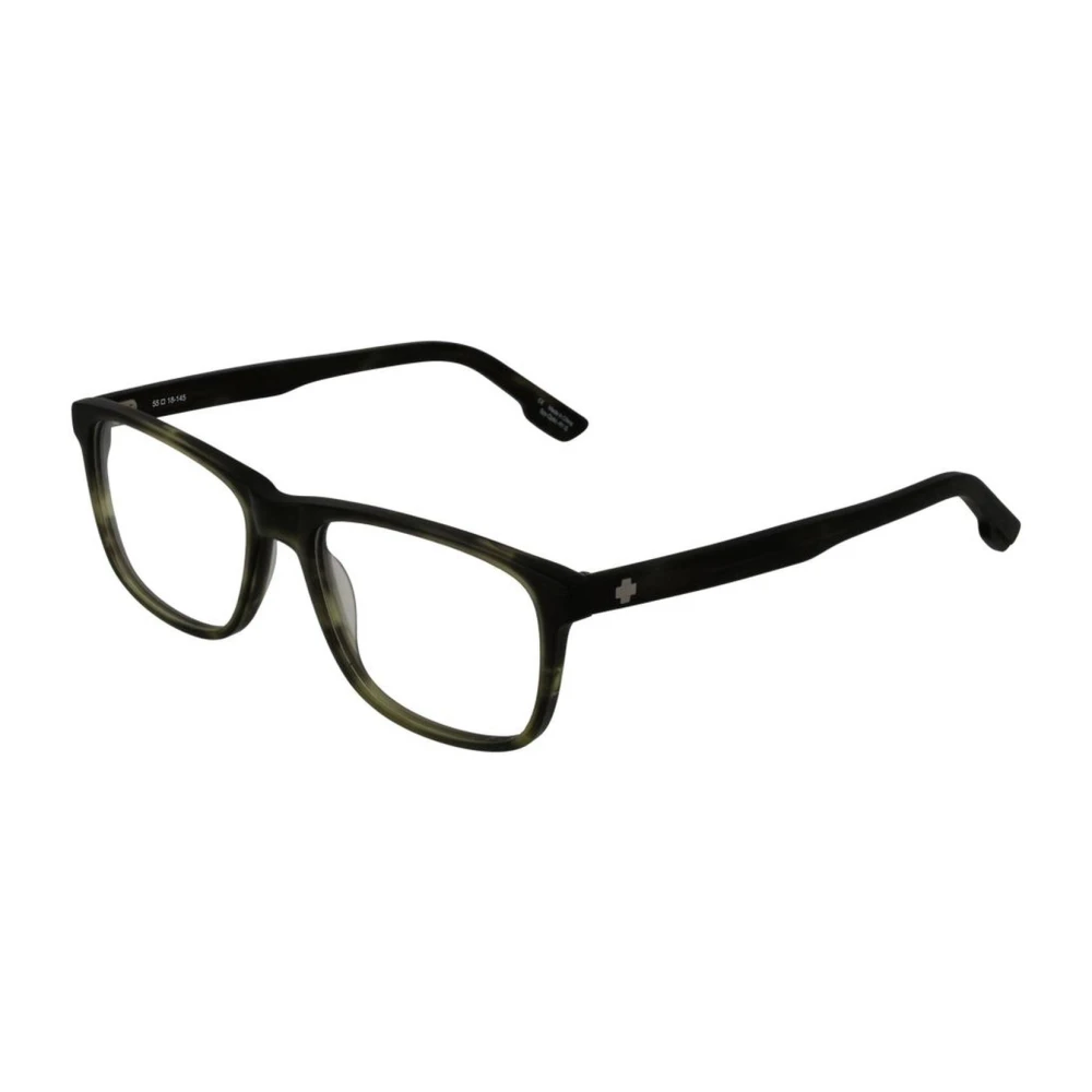 Spy Unisex Green Rectangle Optical Frames