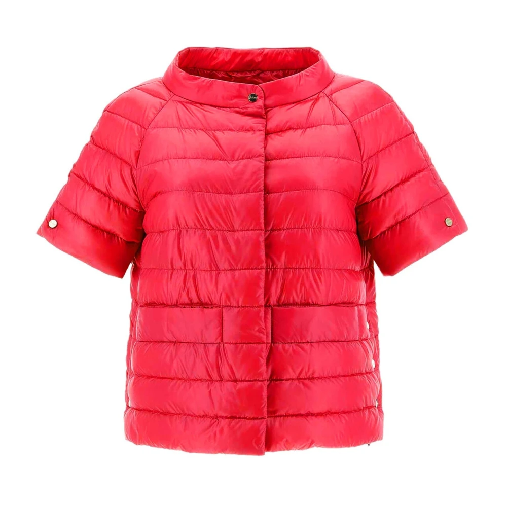Herno Women's Red Ultralight Down Jacket - Winter Jackets - L - Jackets