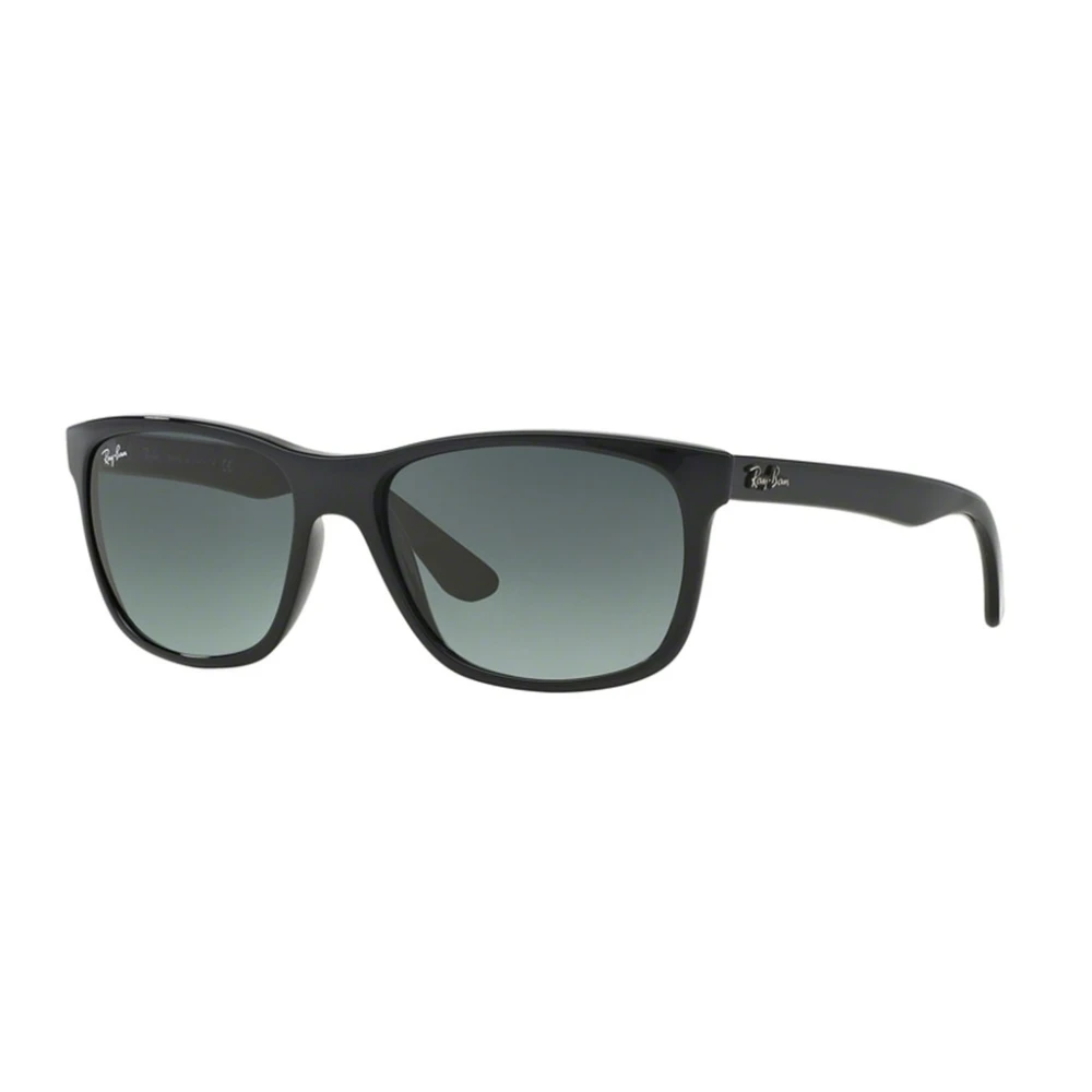 Ray-Ban ORB4181 Classic Square Sunglasses, Black/Grey, Men - Image 4