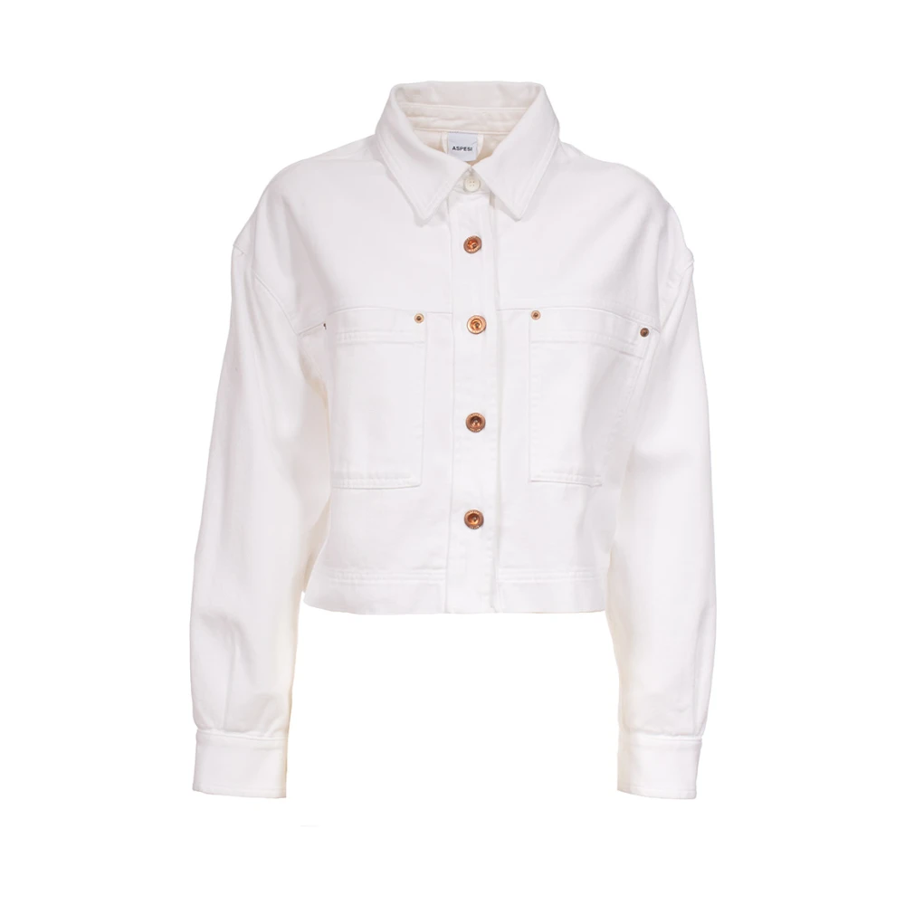 Jackets > Denim Jackets - - Aspesi - Modalova