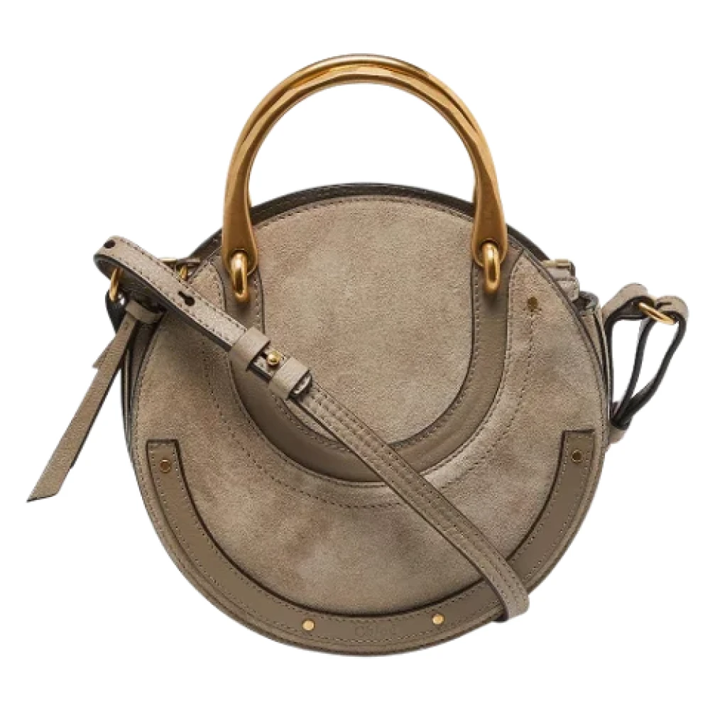 Chloé Pre-owned Leather totes Beige Dames