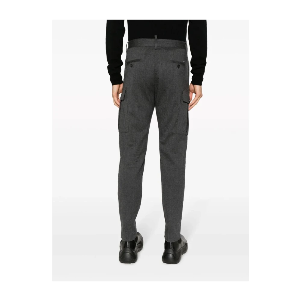 Dsquared2 Slim-fit Trousers Gray Heren