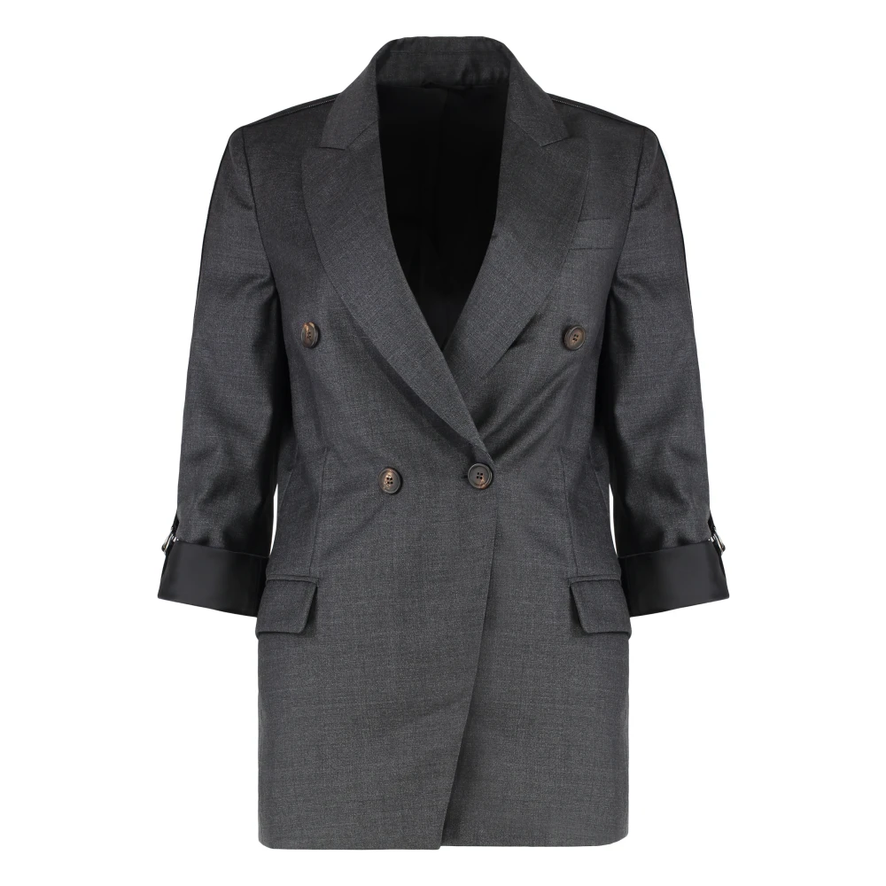 Jackets > Blazers - - Brunello Cucinelli - Modalova