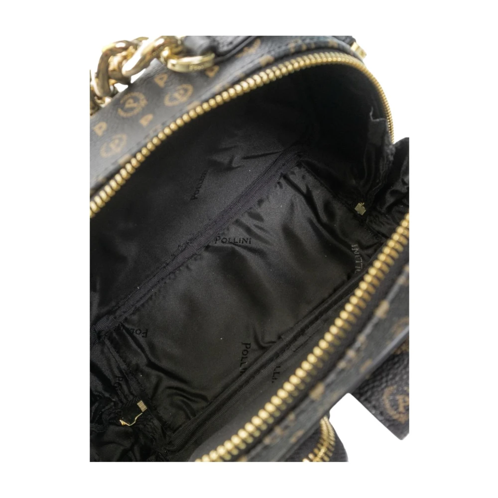 Pollini Heritage Schoudertas voor Vrouwen Black Dames