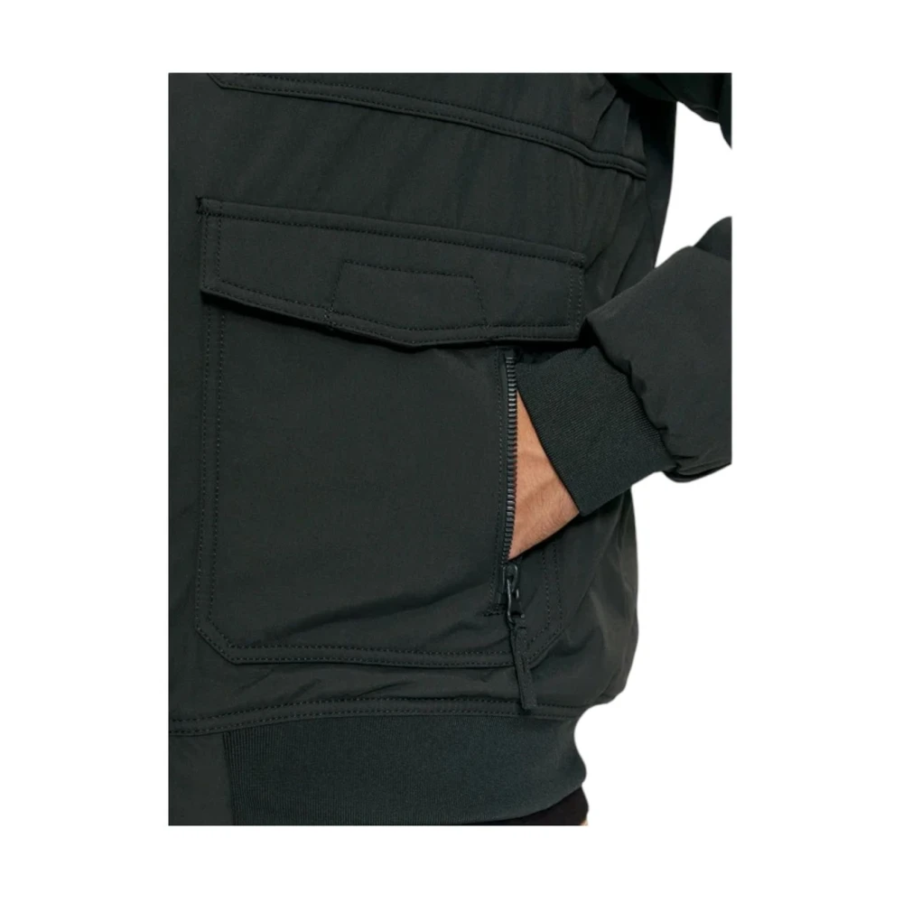 aeronautica militare Stijlvolle Bomberjack Green Heren