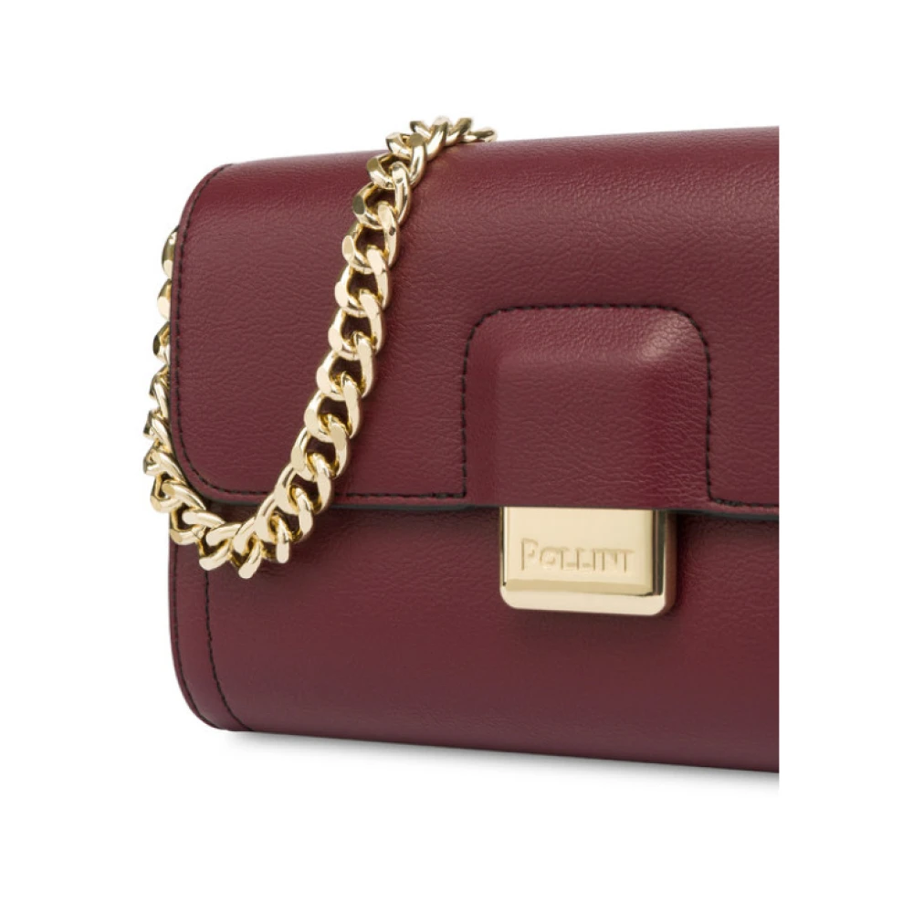 Pollini Bullion Schoudertas Groot Red Dames