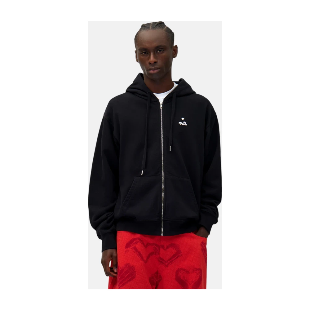Arte Antwerp Zip Hoodie Black Heren
