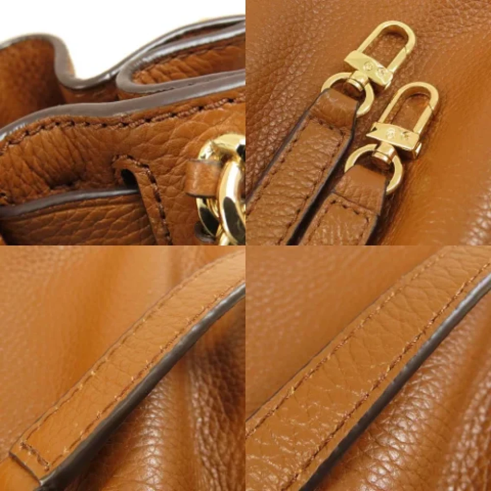 Michael Kors Pre-owned Leather shoulder-bags Brown Dames