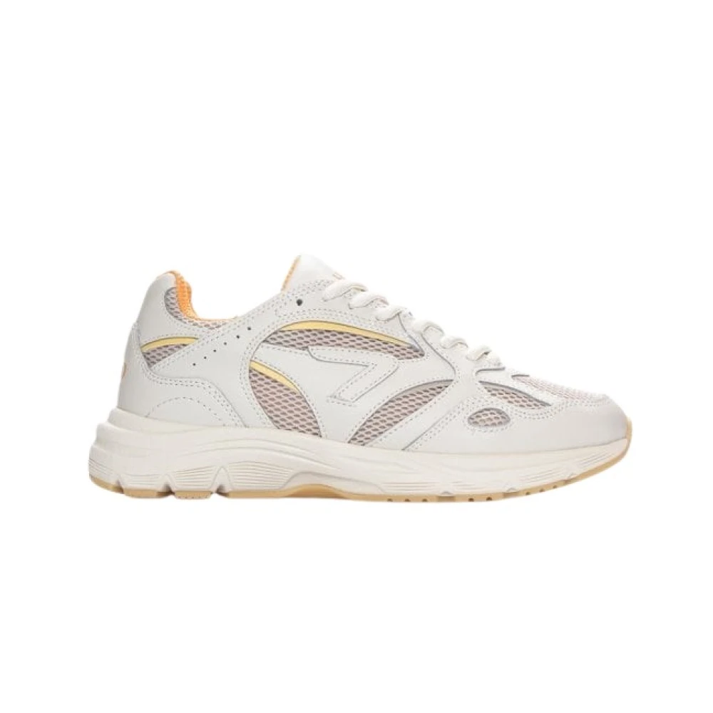 HUB Moderne Off /Papaya Sneaker Dames Schoenen Wit