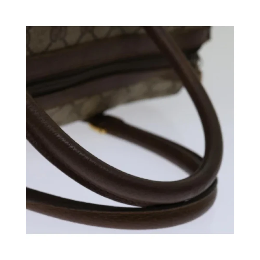 Gucci Vintage Pre-owned Canvas handbags Beige Dames