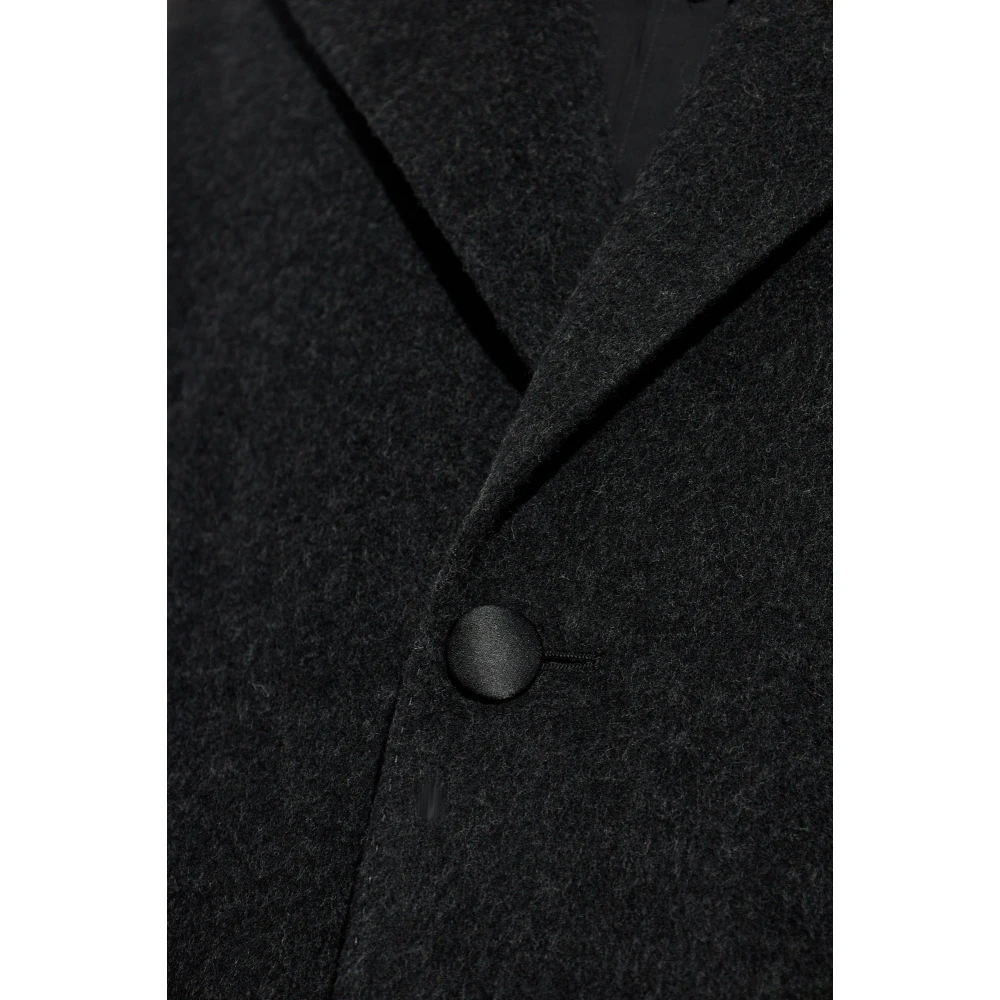 Dolce & Gabbana Wollen jas Gray Heren