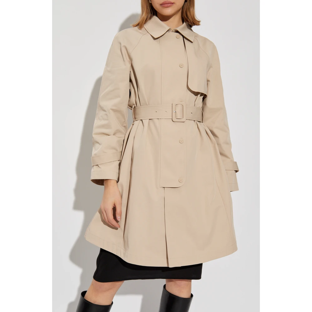 Emporio Armani Waterdichte jas Beige Dames
