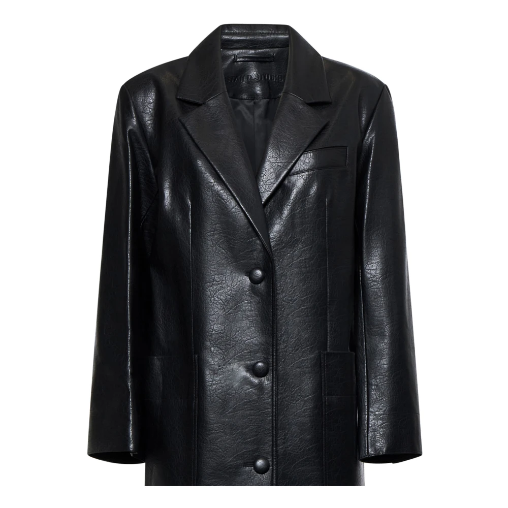 Stand Studio Zwart Jassenrek Black Dames