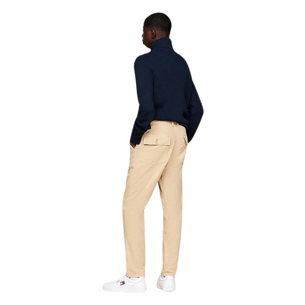 Tommy Hilfiger Beige Chino Katoenen Broek Beige Heren