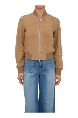 Choisya Suede Bomber